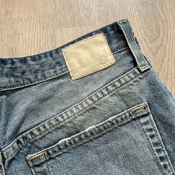 AG Ag-Ed Adriano Goldschmied shorts raw edge womens 27R/W30 The Sadie - Picture 6 of 10